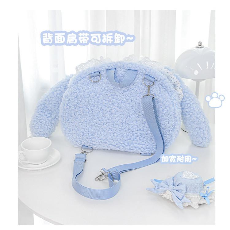 Tutu&Byebye Plush "Big Face" Backpack