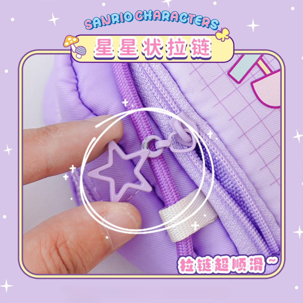 Sanrio High-value Pencil Bag Large-capacity Pencil Case Stationery Bag Student New Cartoon Stationery Storage Bag