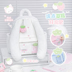 Tutu&Byebye Fuzz Berry Plush Backpack