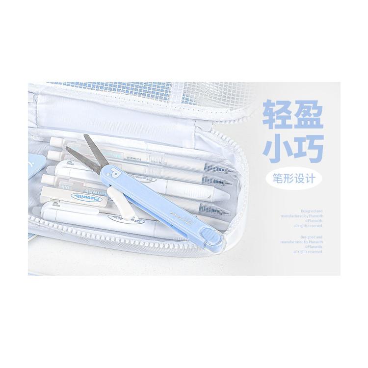 Multifunctional Ruler Scissors Portable Student Handmade Handbook Utility Knife Mini Household Sliding Utility Knife