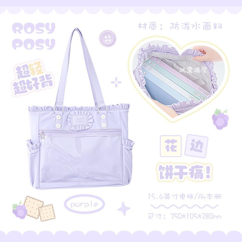 One Shoulder Lace Pain Bag School Bag Original Girl Heart Baby Bag Lace Biscuit One Shoulder Bag Pain Bag