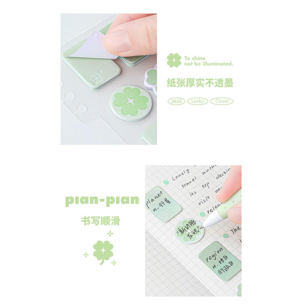 Can Hang Loose-Leaf Notes Key Mark Multi-Function Portable Note Mark Stickers Handbook Base Learning Reading Message Notes