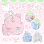 Tutu&Byebye Fuzz Berry Plush Backpack