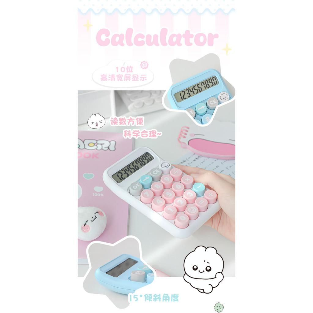 Rabbit Agent Co-Branded Calculator Student Arithmetic Learning Calculator Desktop Decoration Calculator