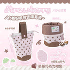 Strawberry Vertical Pencil Case