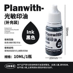 Planwith Photosensitive Stamp Oil