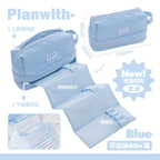Foldable Scroll-Style Stationery Bag
