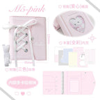 RosyPosy Ballet M5 Ita-Journal | Leather Envelope Binder