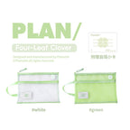 Planwith Clover A4 Dual-Pocket Mesh Document Bag