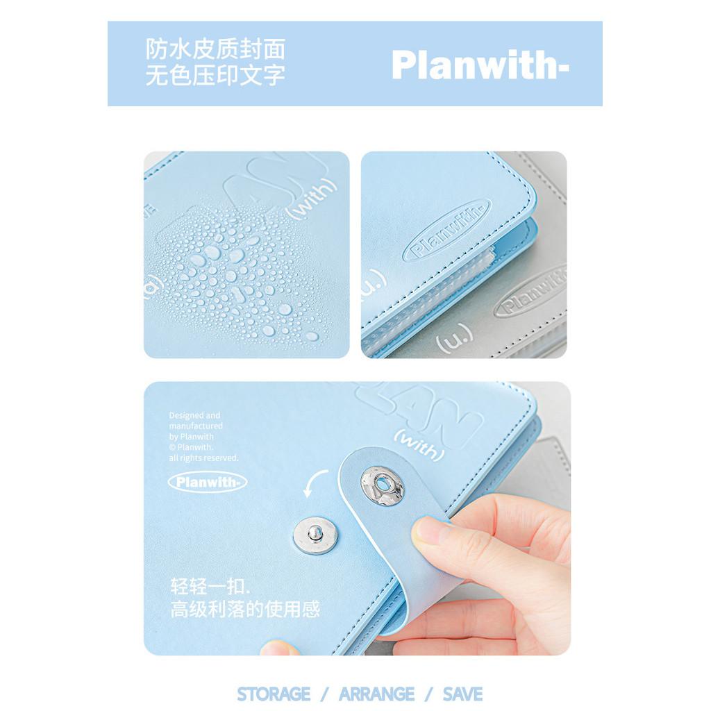 22 Pages Save Deposit Loose-leaf Book Three Types Inner Pages Family ID Storage Book Passbook Bill Loose-leaf Book