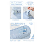 Planwith Wide-Opening Flip-Top Pencil Case
