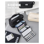 Foldable Scroll-Style Stationery Bag