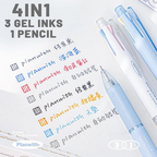 Planwith Multifunctional Module Multicolor Pen 3 & 1 Three-Color