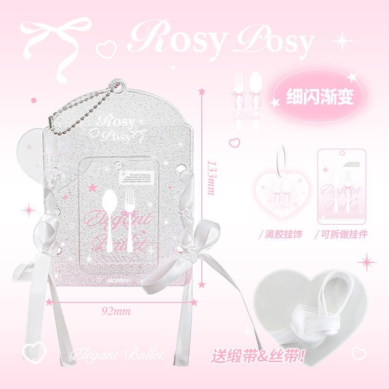 RosyPosy Ballet Clear Photocard Holder