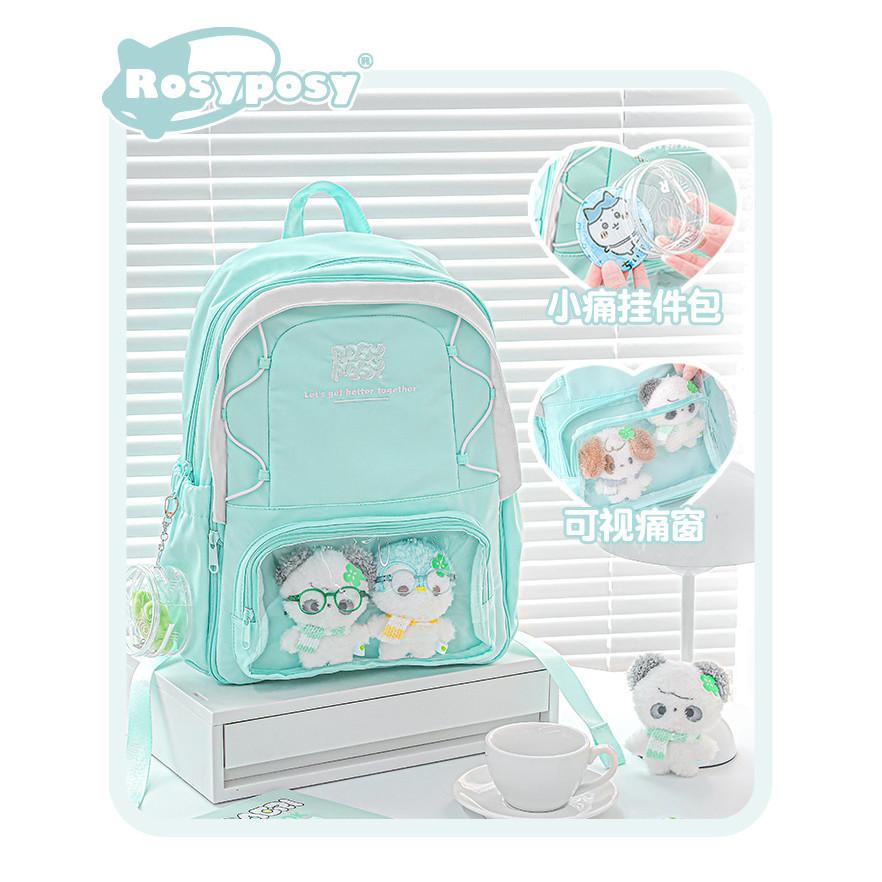 Detachable Backpack Pain School Bag Large Capacity Girl Backpack Pain Bag Travel Commuter School Bag Fashion Campus School Bag