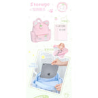 Tutu&Byebye Fuzz Berry Plush Backpack