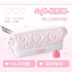 RosyPosy 3.0 Quilted Padded Pencil Case Cotton Filled