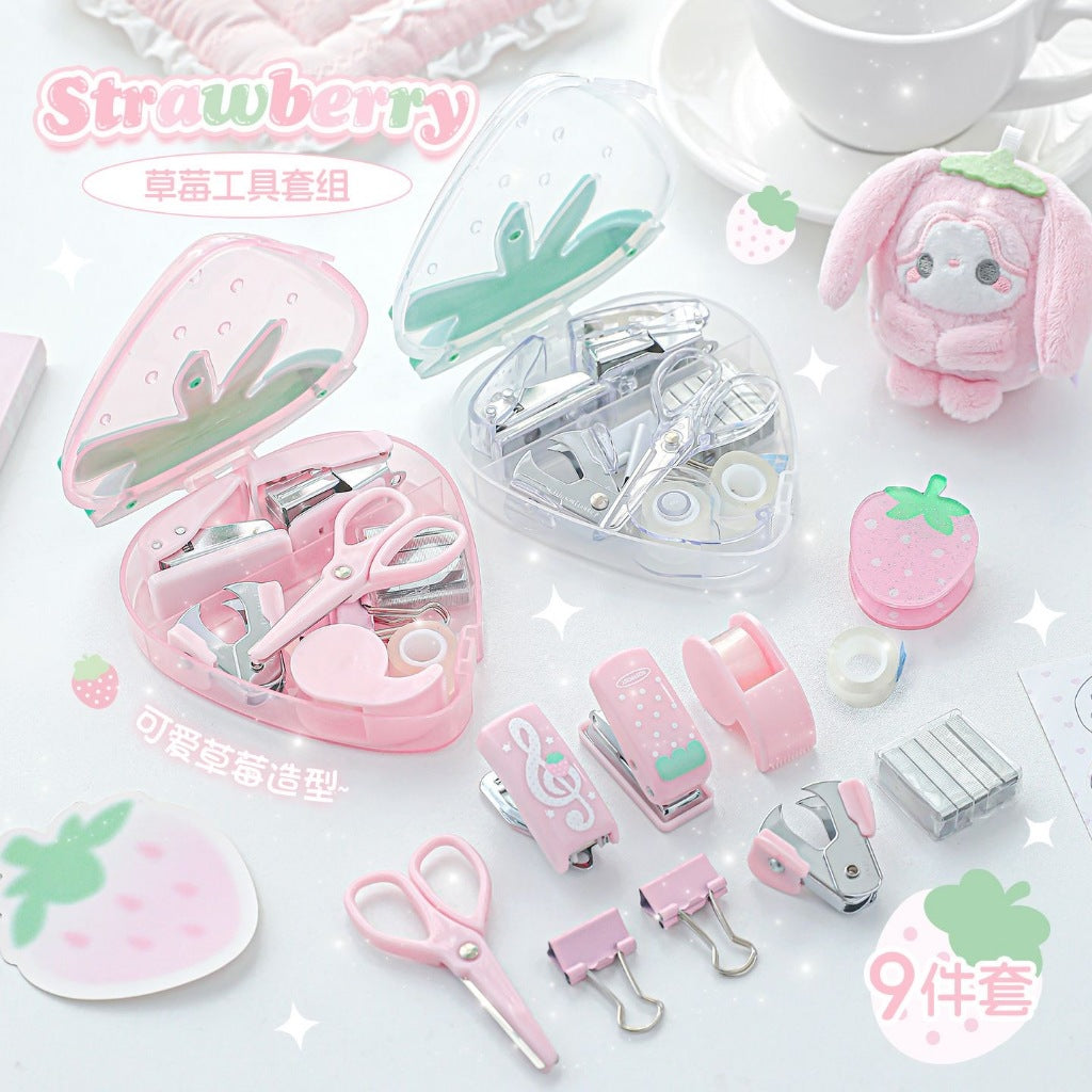 RosyPosy Strawberry Garden Stationery Tool Set
