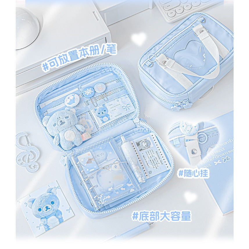RosyPosy Uniform Series JK Style Large Capacity Planner Bag