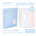 Planwith "Organized" Clear 3-Ring Binder