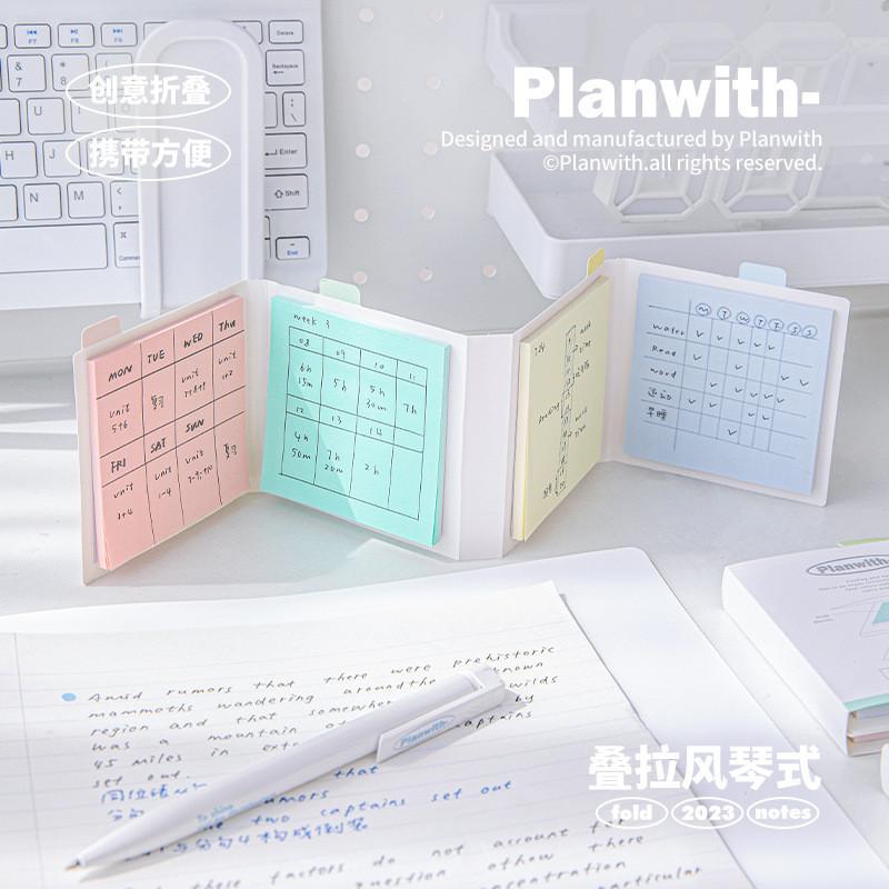120 Sheets Stacked Organ-Style Post-It Notes Color Sticky Student Notes Memo Post-It Notes Tear-Off Postgraduate Postgraduate Postgra