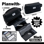 Foldable Scroll-Style Stationery Bag