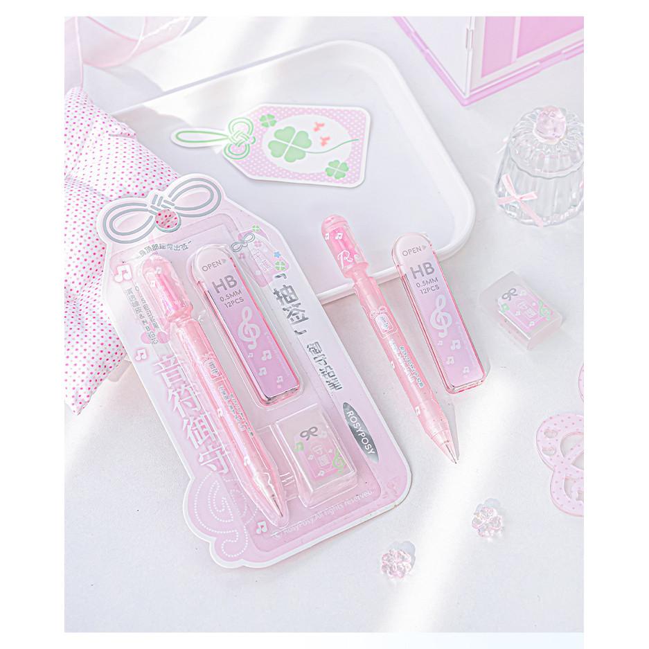 RosyPosy Omamori Fortune Mechanical Pencil Set