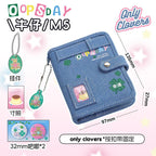 OOPSDAY Clover Vintage Denim M5 Binder