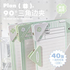 Planwith Clover Triangle Corner Clips