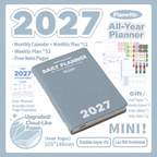 Planwith 2027 Weekly Planner – 4 Layouts 53 Weeks