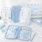 Planwith Flat-Lay "Pancake" Mesh Pencil Case