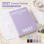 Planwith 2027 Daily Planner – Hourly or 2 Days per Page