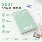 Planwith 2027 Daily Planner – Hourly or 2 Days per Page