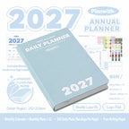 Planwith 2027 Daily Planner – Hourly or 2 Days per Page