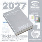 Planwith 2027 Daily Planner – Hourly or 2 Days per Page