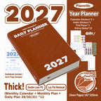 Planwith 2027 Daily Planner – Hourly or 2 Days per Page