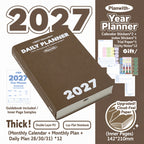 Planwith 2027 Daily Planner – Hourly or 2 Days per Page