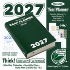 Planwith 2027 Daily Planner – Hourly or 2 Days per Page