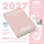 Planwith 2027 Daily Planner – Hourly or 2 Days per Page