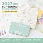 Planwith 2027 Weekly Planner – 4 Layouts 53 Weeks
