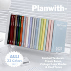 Planwith 2027 Weekly Planner – 4 Layouts 53 Weeks