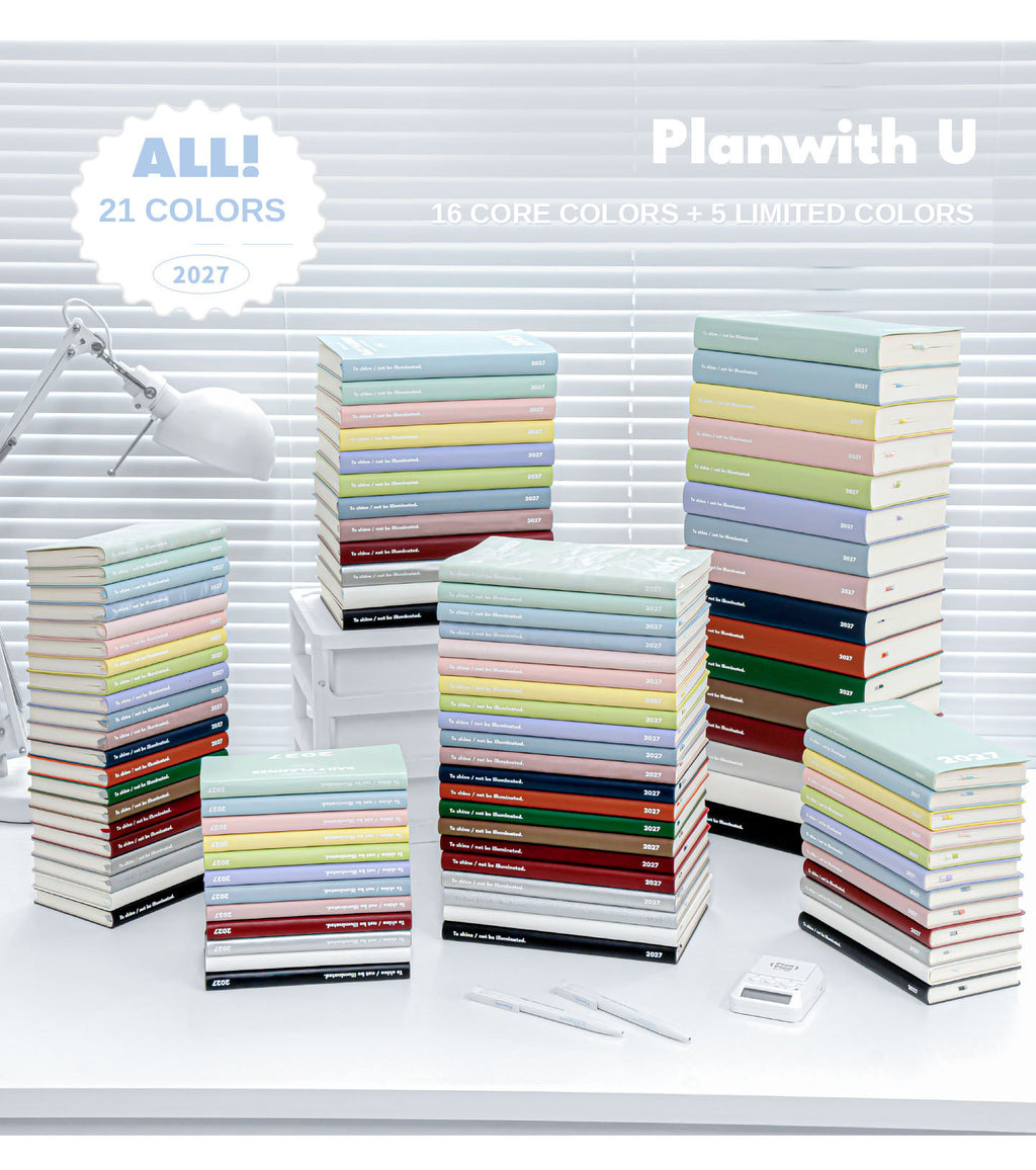 Planwith 2027 Weekly Planner – 4 Layouts 53 Weeks