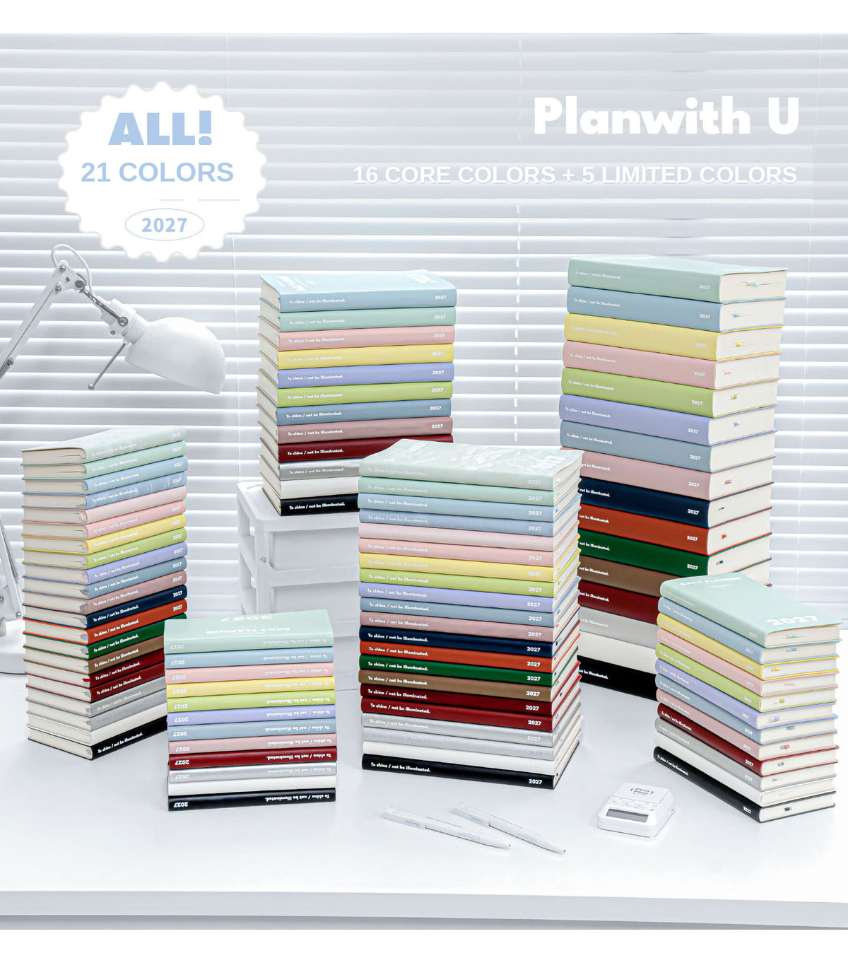 Planwith 2027 Weekly Planner – 4 Layouts 53 Weeks