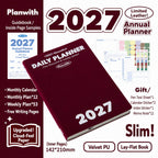 Planwith 2027 Weekly Planner – 4 Layouts 53 Weeks