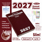 Planwith 2027 Weekly Planner – 4 Layouts 53 Weeks