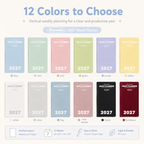 Planwith 2027 Weekly Planner – 4 Layouts 53 Weeks