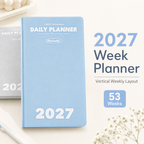 Planwith 2027 Weekly Planner – 4 Layouts 53 Weeks