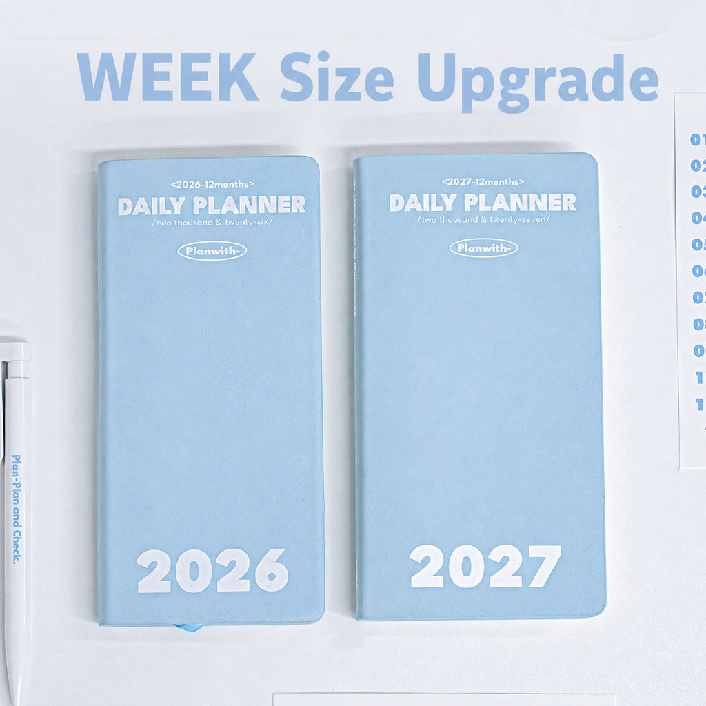 Planwith 2027 Weekly Planner – 4 Layouts 53 Weeks