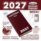 Planwith 2027 Weekly Planner – 4 Layouts 53 Weeks