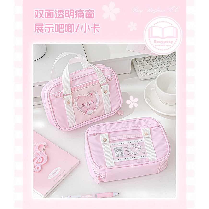 RosyPosy Uniform Series JK Style Large Capacity Planner Bag